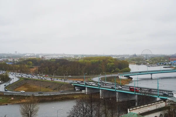 Panoramautsikt Över Staden Jaroslavl — Stockfoto