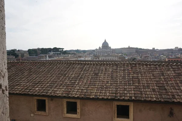 Roma kalesinden Vatikan 'a görüntü