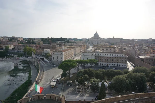 Roma kalesinden Vatikan 'a görüntü