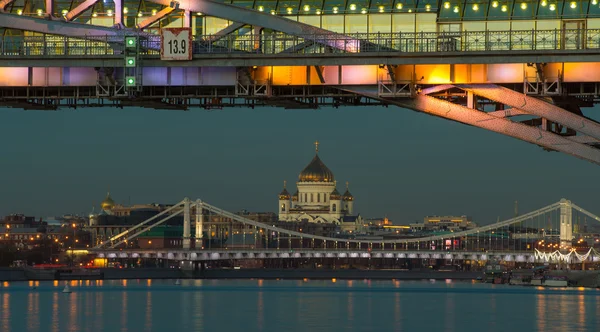 Bild von Moskau am Abend — Stockfoto