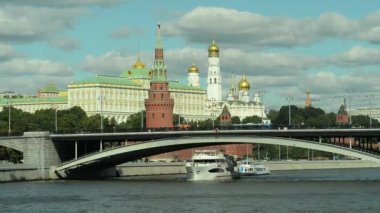  Moskova. Kremlin ve kent merkezinin görünümü.