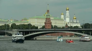 06.08.2016 Moskova. Moskova Nehri üzerinde gezinti.