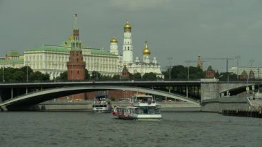 06.08.2016 Moskova. Moskova Nehri üzerinde gezinti.