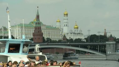 06.08.2016 Moskova. Moskova Nehri üzerinde gezinti.