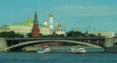 29.08.2016 Moskova. Moskova Nehri üzerinde gezinti.