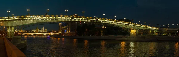 Boa noite, Moscovo. Centro da cidade . — Fotografia de Stock