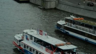 09.08.2016 Moskova. Moskova Nehri üzerinde gezinti.