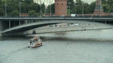 Moskova. Kremlin ve kent merkezinin görünümü.