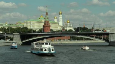 10.08.2016 Moskova. Moskova Nehri üzerinde gezinti.