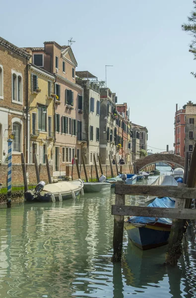 Italia Veduta Del Canale Veneziano — Foto Stock