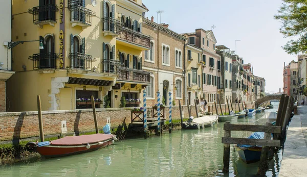 2019 Italia Venecia Vista Del Canal Veneciano — Foto de Stock