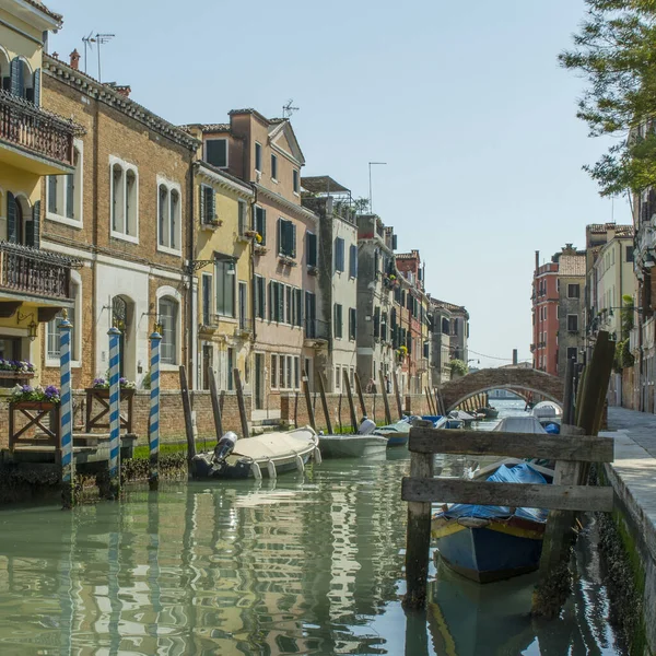 Italia Venecia Vista Del Canal Veneciano — Foto de Stock