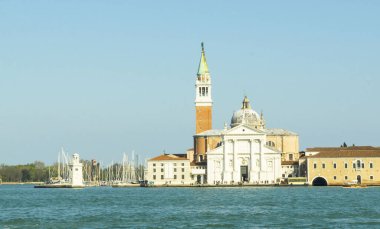    İtalya. Venedik. Giudecca Kanalının Görünümü.