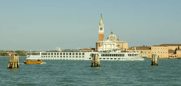 2019 Στην Ιταλία Βενετία Άποψη Του Καναλιού Giudecca — Φωτογραφία Αρχείου