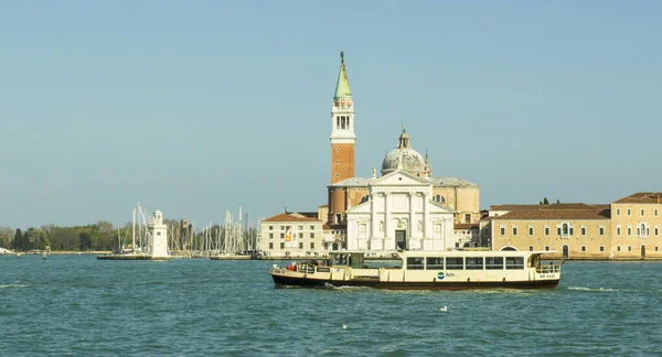 2019 Italië Venetië Uitzicht Het Giudecca Kanaal — Stockfoto