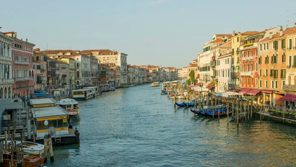 2019 Italia Venecia Vista Matutina Del Gran Canal — Foto de Stock