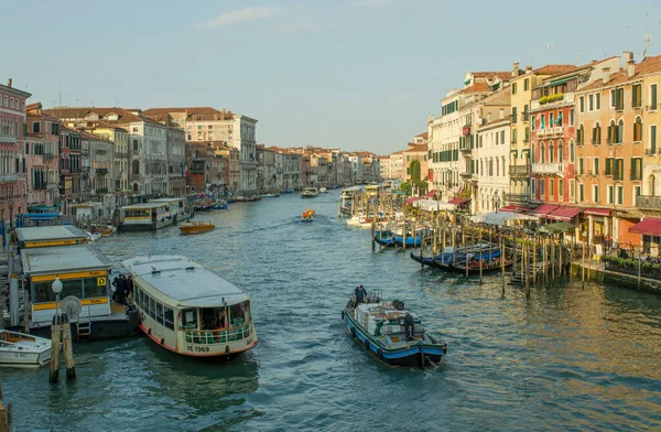 2019 Italia Venecia Vista Matutina Del Gran Canal — Foto de Stock