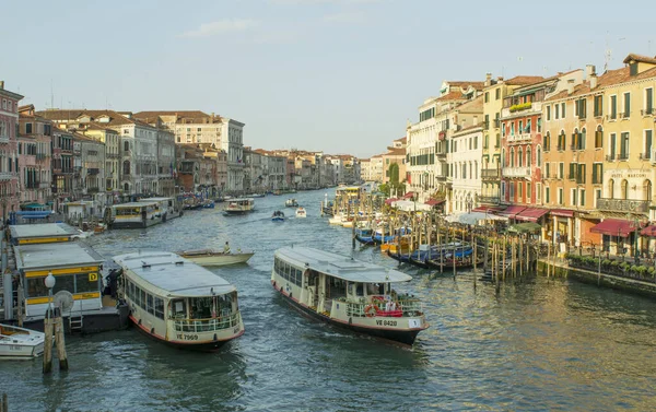 2019 Italia Venecia Vista Matutina Del Gran Canal — Foto de Stock