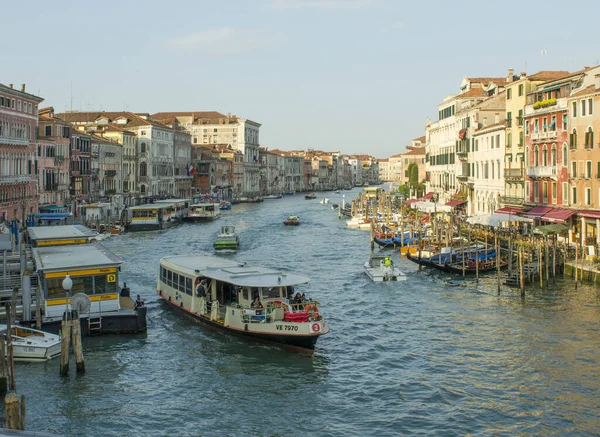 2019 Italia Venecia Vista Matutina Del Gran Canal — Foto de Stock