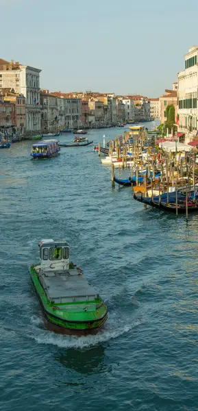 2019 Italië Venetië Ochtend Uitzicht Het Grand Canal — Stockfoto