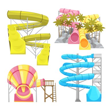 Aquapark aletleri görüntüler küme