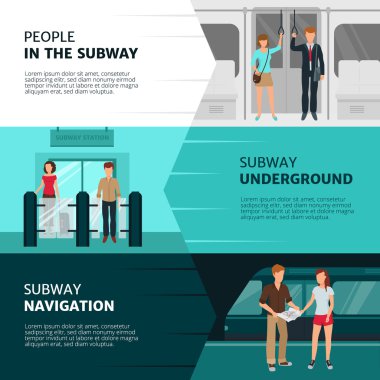 Metro İnsanlar Afiş
