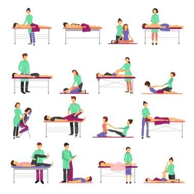  Masaj Icons Set 