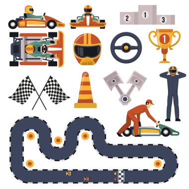 Karting yarışı Set