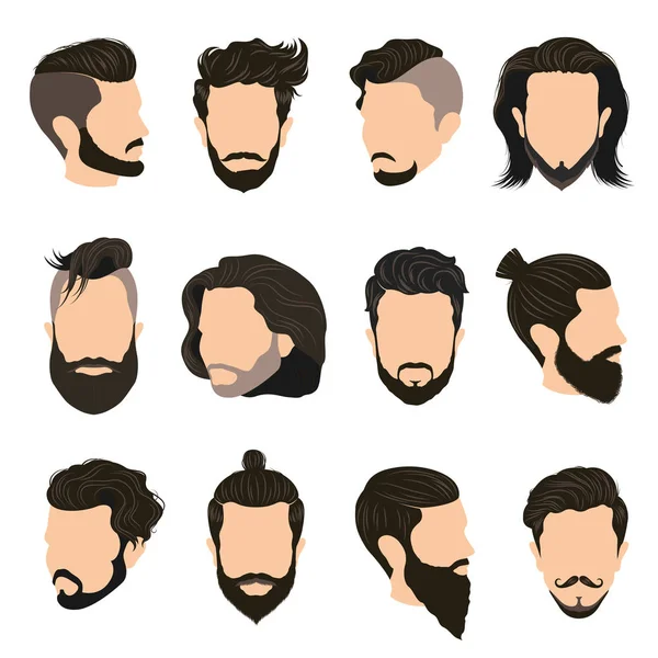 19 568 Men Hairstyle Vector Images Free Royalty Free Men Hairstyle Vectors Depositphotos