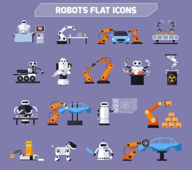 robotlar Icons set
