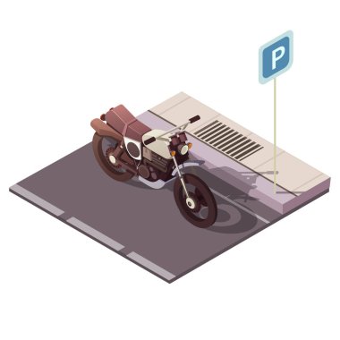 Motosiklet izometrik kavramı 