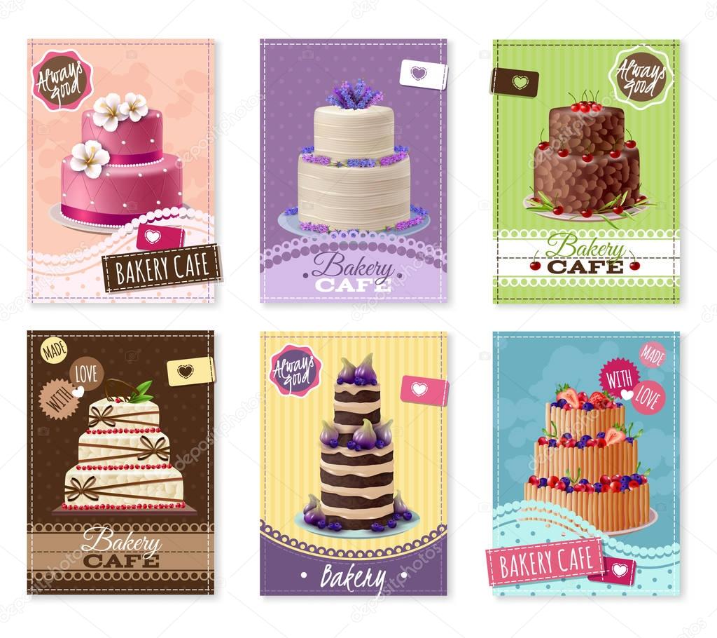 Bakery Banners Set 