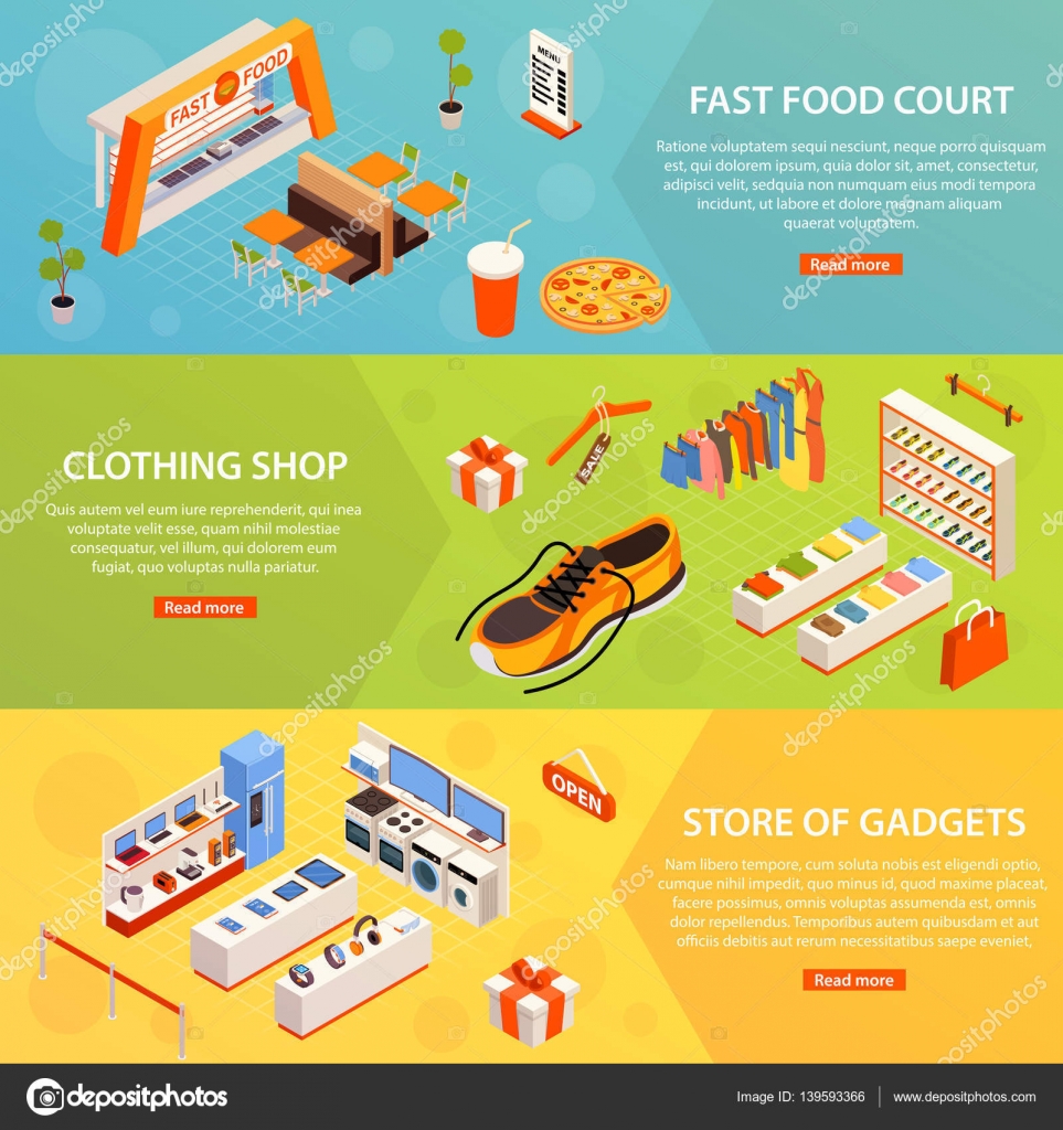 フードコートストックベクター ロイヤリティフリーフードコートイラスト Depositphotos