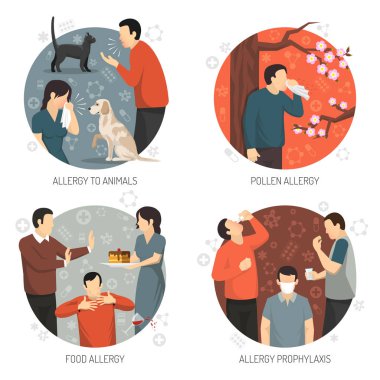 Alerjik Tasarım Icon Set
