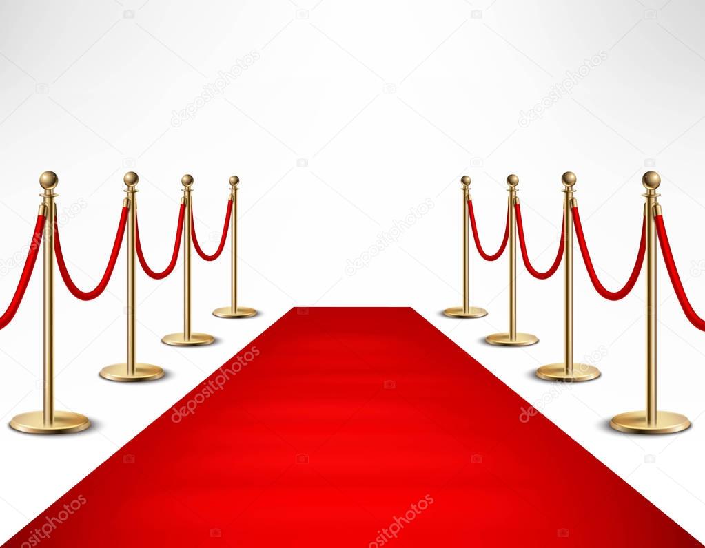 Red Carpet Celebrities Formal Event Banner