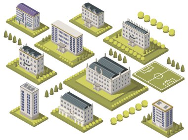 İzometrik Üniversitesi Set
