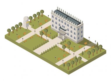 Isometric Üniversitesi Kompozisyonu