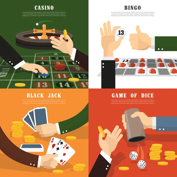 Winning Concept Icons Set Royalty Free Stock Illustrations