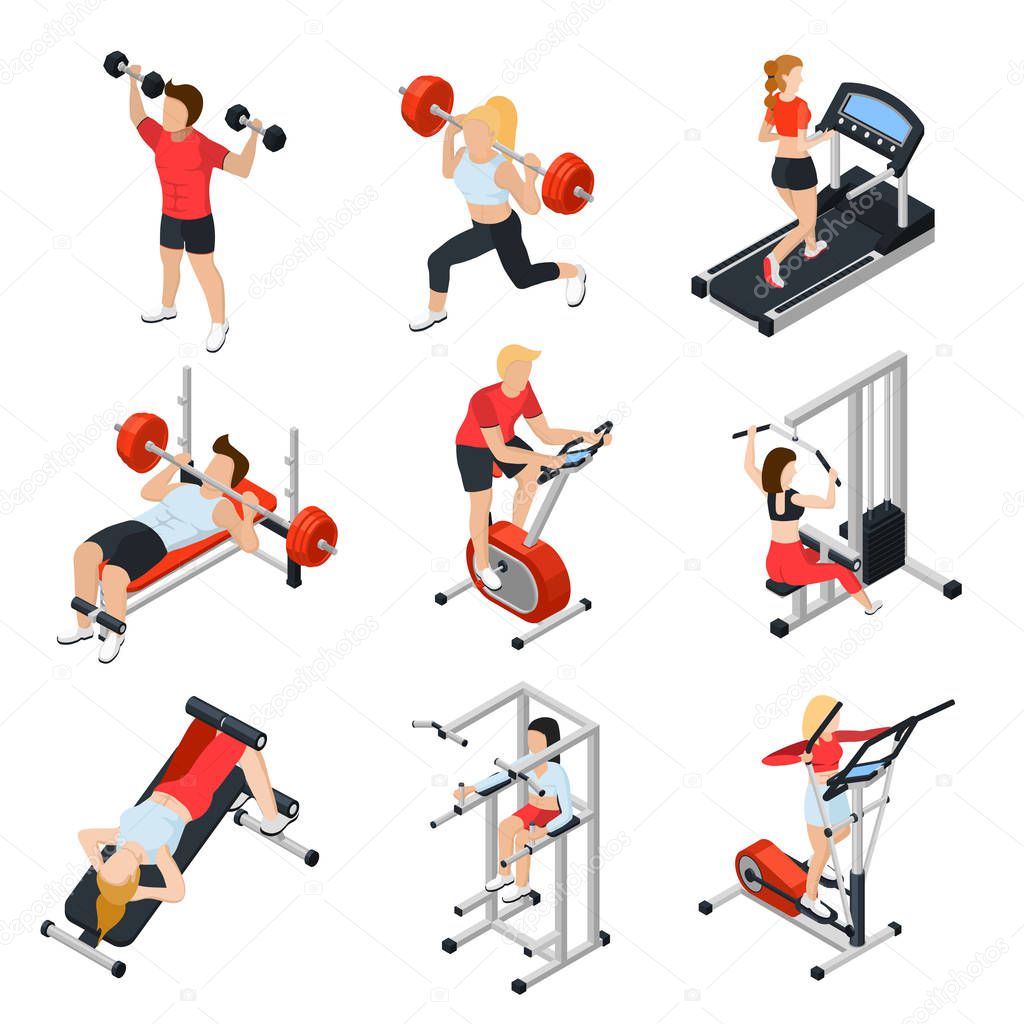 Gym Isometric Set