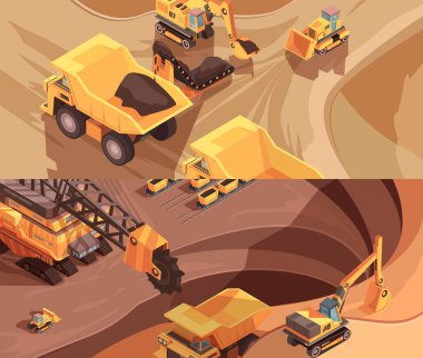 Açık döküm çalışmaları afiş koleksiyonu