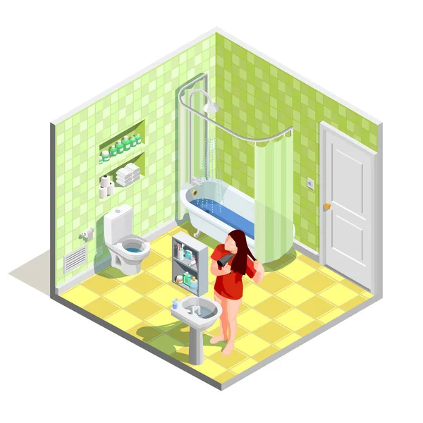 Banyo Tinker izometrik kompozisyon