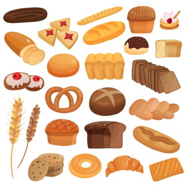 Fırın ürünleri Set