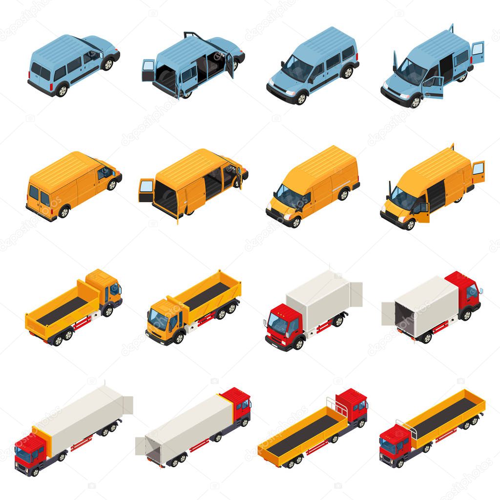 Freight Transportation Vehicles Collection