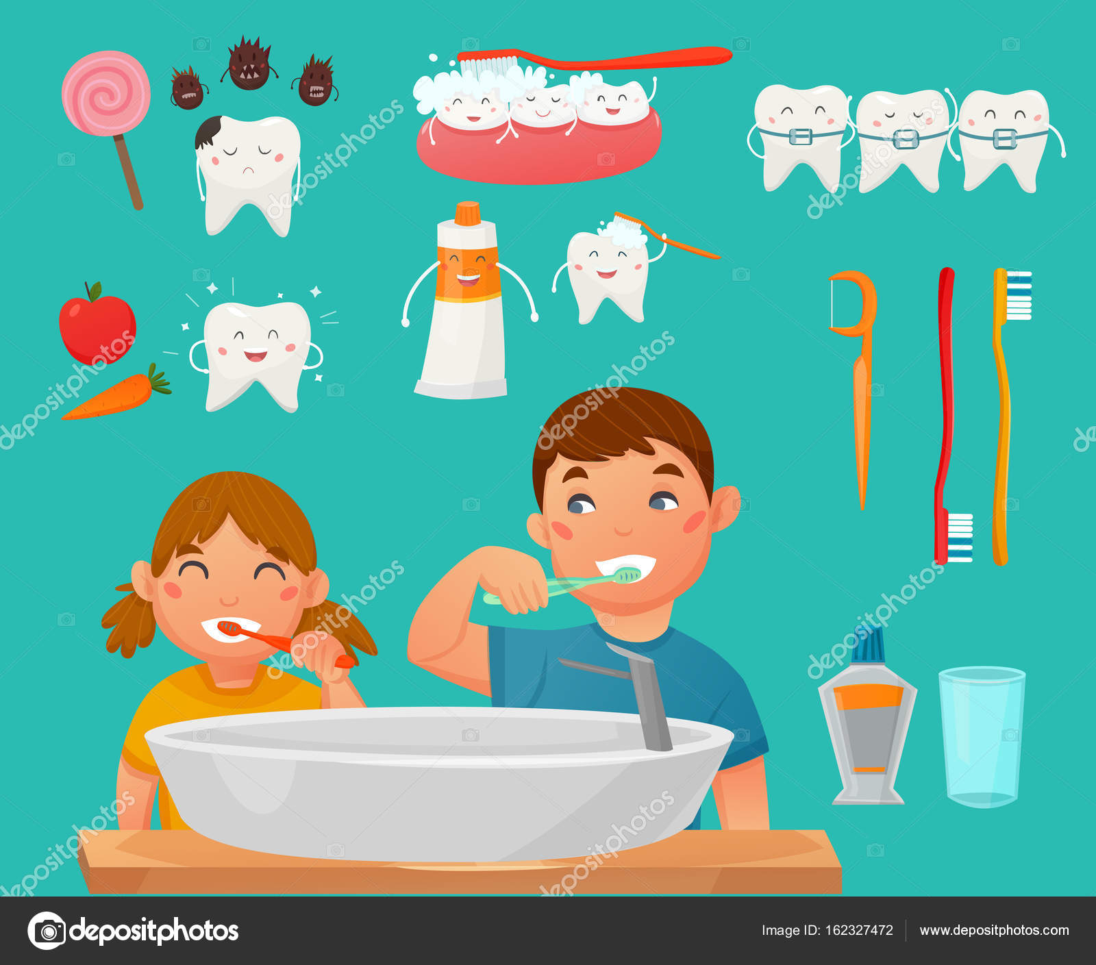 I wash and clean my teeth. Чистка зубов для детей иллюстрации. Иконки чистка зубов и умывание. Чистка зубов мультяшные.