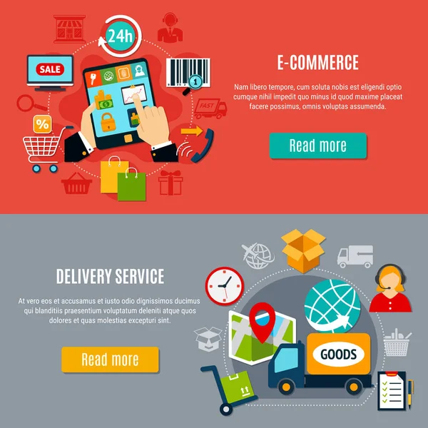 E-ticaret yatay Banner