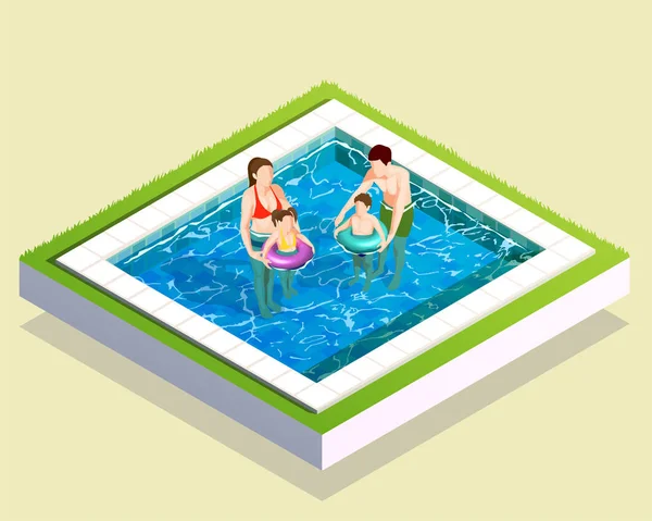 Aile banyo kompozisyon