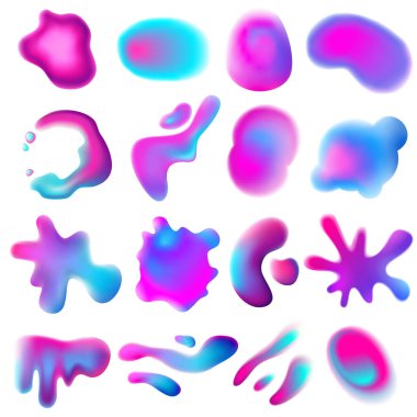 Degrade tasarım öğeleri kümesi