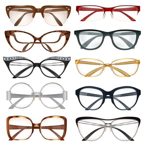 Современные очки для очков — стоковый вектор