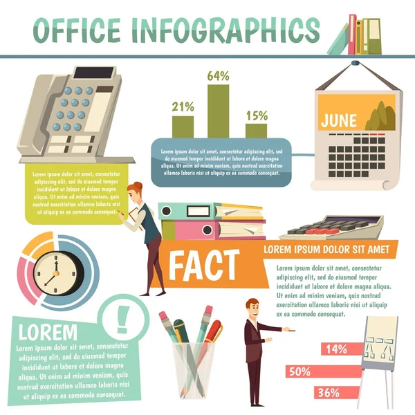 Office ortogonal Infographics