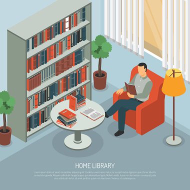 Yerli Kütüphane okuma kompozisyon